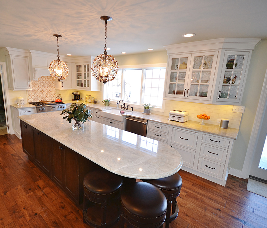 White Kitchen Remodel