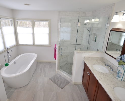 Malvern Master Bathroom with Neo-Angle Shower